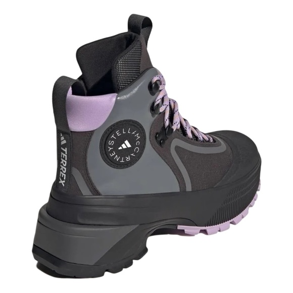 Stella McCartney Asmc Terrex Hiking Boot in Utility Black, Purple& GreySize:6NWT - Picture 12 of 16